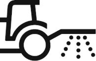 spreader and sprayer icon